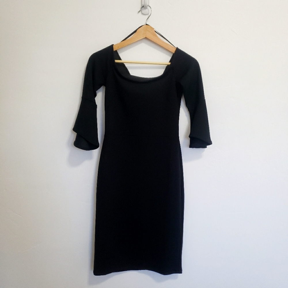 H&M Off-The-Shoulder Midi Dress Size XS